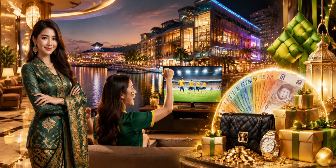 Pengguna Malaysia menerima bonus cashback semasa Hari Raya melalui platform dalam talian