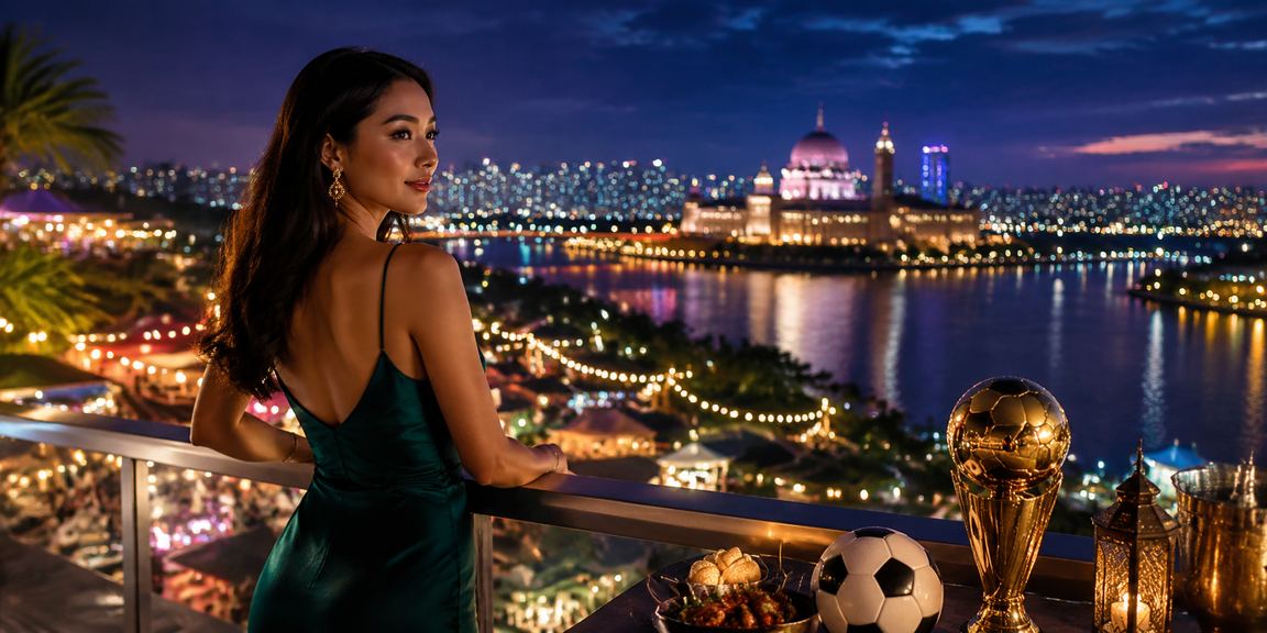 Pengguna dari Putrajaya membuat pertaruhan bola sepak dalam talian melalui platform 400k bergaya Melayu