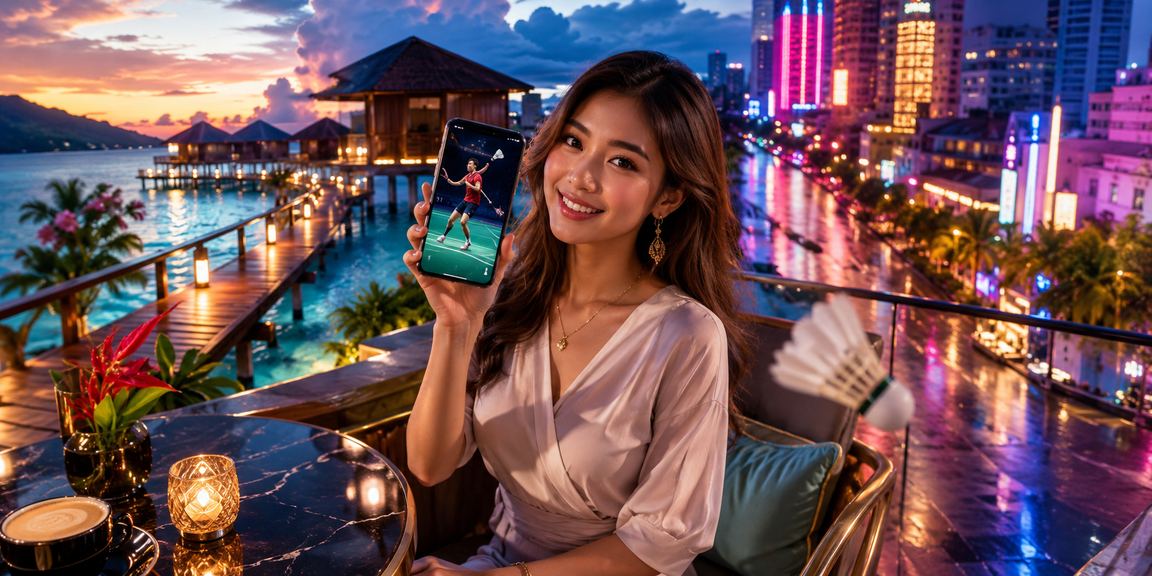 Pengguna Sabah menggunakan telefon pintar untuk pertaruhan sukan mudah alih dengan gaya Melayu